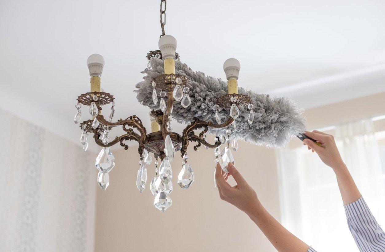 Dust the Chandelier